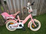Sjoef kinderfiets roze met mandje en poppenstoeltje, Ophalen, Gebruikt, 16 tot 20 inch