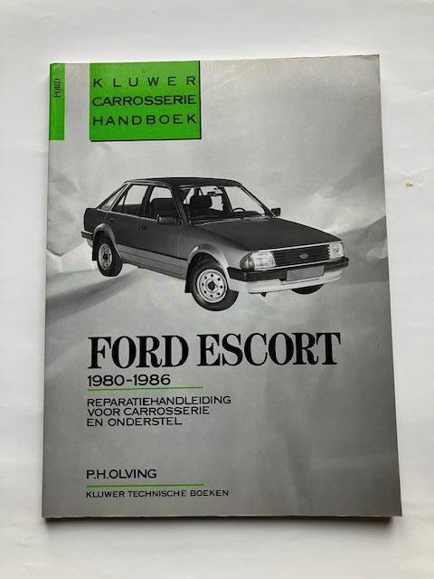 Carrosserie Handboek Ford Escort 1980 - 1986 NL, Ophalen of Verzenden