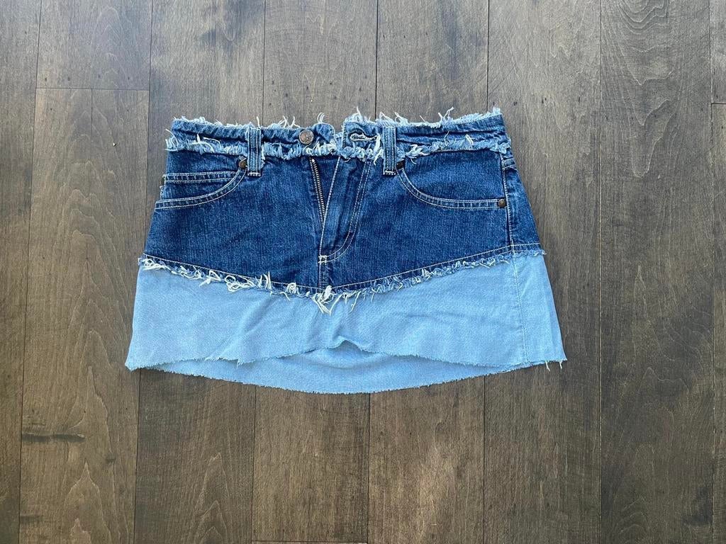 Indian Rose spijkerrokje maat XS, Kleding | Dames, Blauw, Ophalen of Verzenden, Zo goed als nieuw, Maat 34 (XS) of kleiner