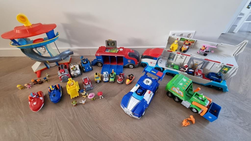 Paw patrol speelgoed set diverse, Kinderen en Baby's, Speelgoed | Actiefiguren, Ophalen of Verzenden