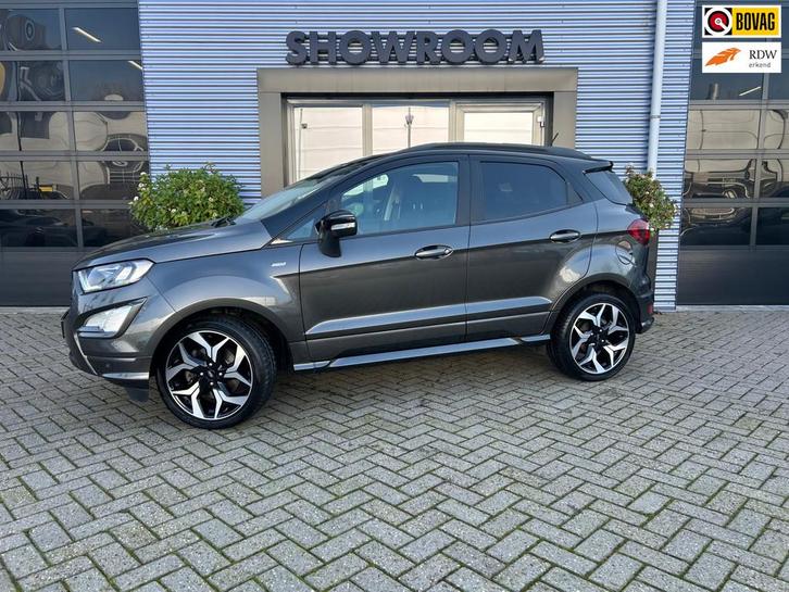 Ford ECOSPORT 1.0 EcoBoost ST-Line Black Automaat|Applecarpl, Auto's, Ford, Bedrijf, Te koop, Ecosport, ABS, Achteruitrijcamera