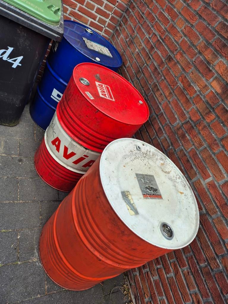 Olie vaten per stuk €15, Tuin en Terras, Vuurkorven, Ophalen, Gebruikt, Vuurton