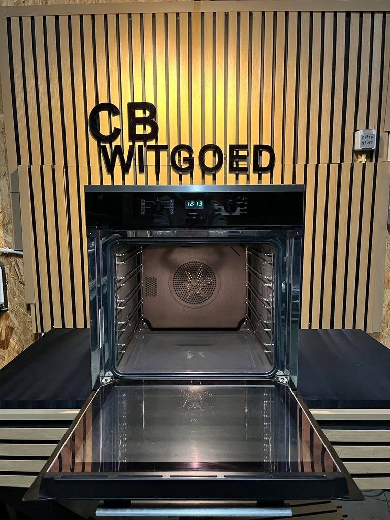 Luxe Miele solo oven met alle toebehoren, Ophalen, Hete lucht, 60 cm of meer, Zo goed als nieuw