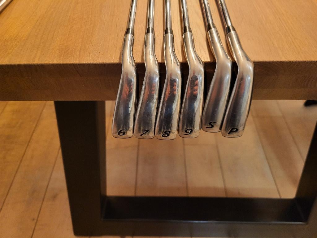 Halve heren set van Bullet met Putter-Hybride-driver en tas, Ophalen, Gebruikt, Set, Overige merken