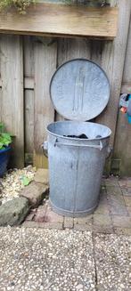 Gietijzeren vuilnisbak, Ophalen, Gebruikt