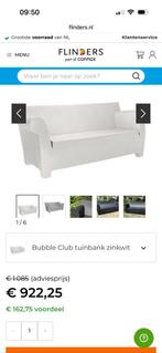 Bubble club tuinbank Wit, Ophalen, Zo goed als nieuw, 200 cm of meer, 150 tot 200 cm