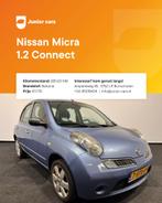 Nissan Micra 1.2 Connect Edition Airco APK 2026, Auto's, Voorwielaandrijving, Stof, 40 €/maand, Zwart