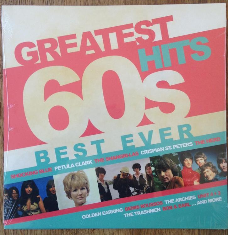 Greatest Hits 60s Best Ever Shocking Blue Thrashmen Unit 4+2, Cd's en Dvd's, Vinyl | Pop, Nieuw in verpakking, 1960 tot 1980, 12 inch