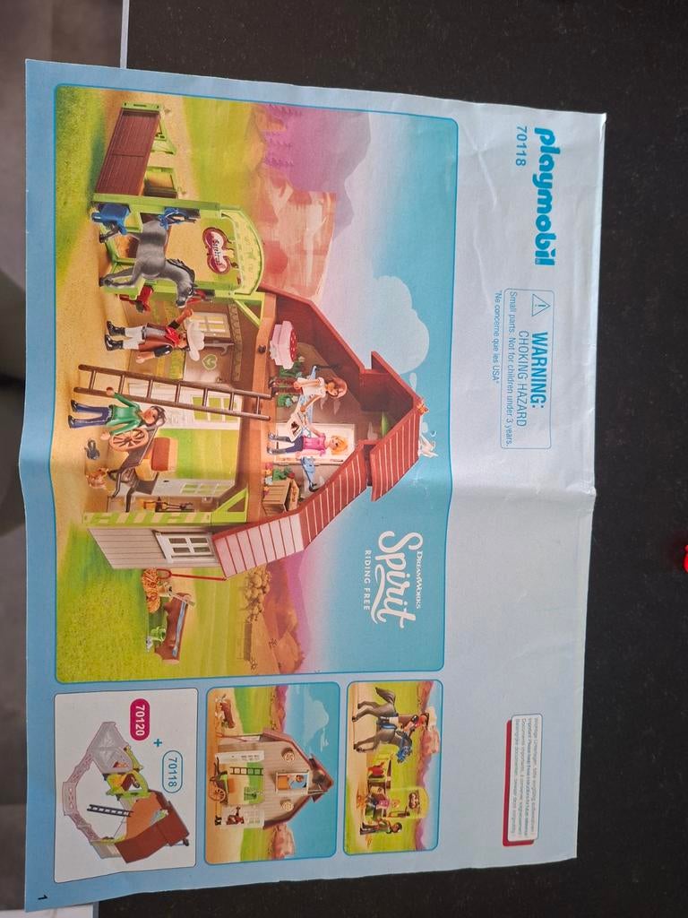 Playmobiel Spirit 70118, Kinderen en Baby's, Speelgoed | Playmobil, Ophalen of Verzenden, Gebruikt, Complete set
