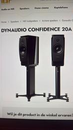 GEZOCHT Dynaudio Confidence 20A, Zo goed als nieuw, 120 watt of meer, Front, Rear of Stereo speakers, Ophalen