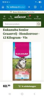 Eukanuba senior graanvrij hondenvoer, Ophalen, Hond