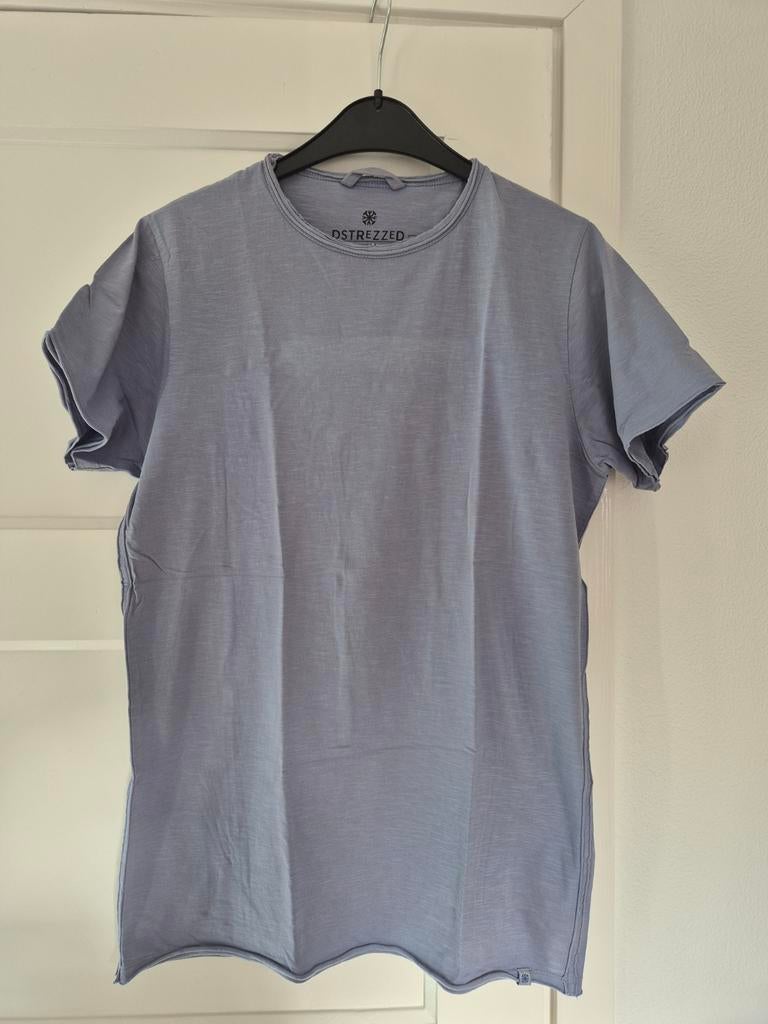 Heren shirt Dstrezzed. Maat S. Blauw, Blauw, Dstrezzed, Ophalen of Verzenden, Gedragen