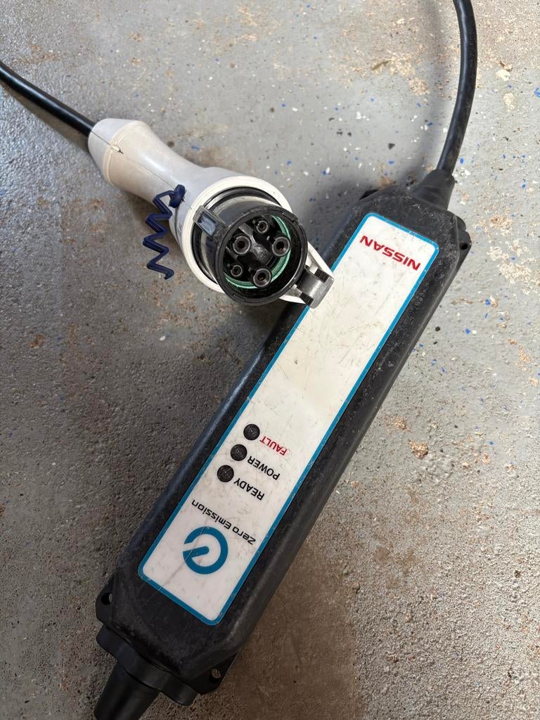 E-Rock type 1 thuislader voor 220V (oa Nissan Evalia Leaf), Auto-onderdelen, Elektronica en Kabels, Ophalen of Verzenden, Gebruikt