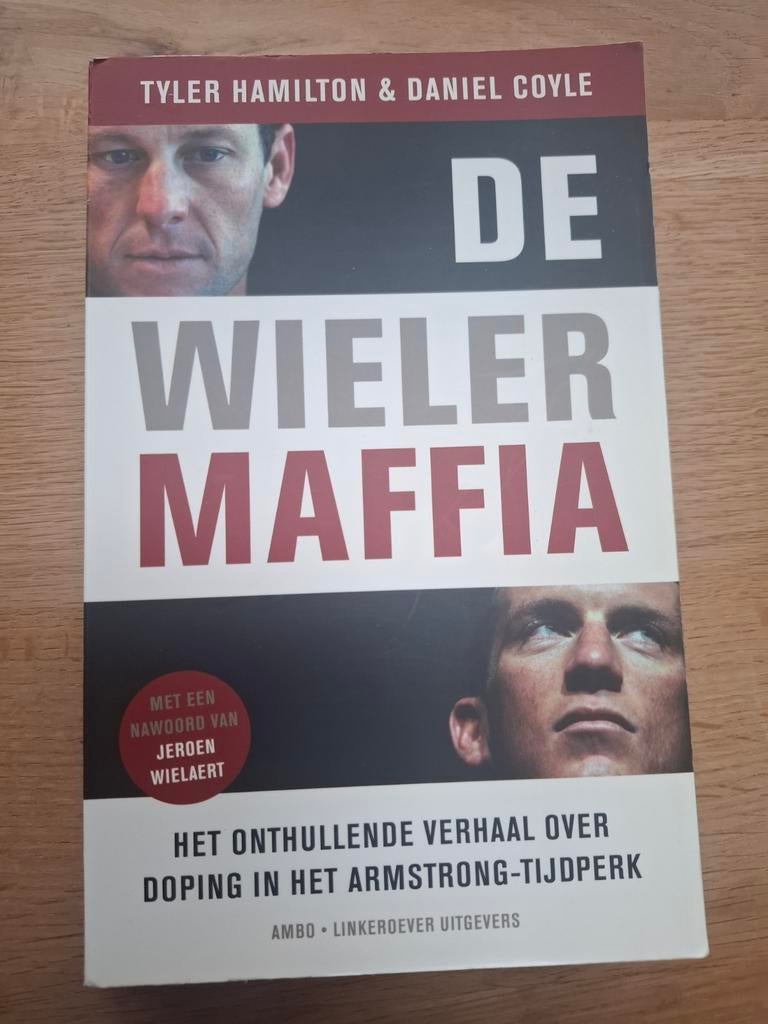 Tyler Hamilton - De wielermaffia, Lopen en Fietsen, Ophalen of Verzenden, Zo goed als nieuw, Tyler Hamilton; Daniel Coyle