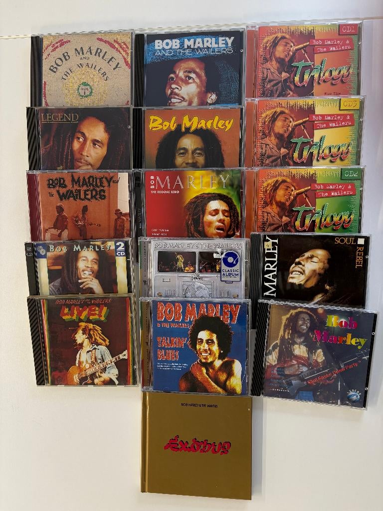 CD collectie Bob Marley (16 st), Cd's en Dvd's, Cd's | Reggae en Ska, Ophalen of Verzenden, Zo goed als nieuw
