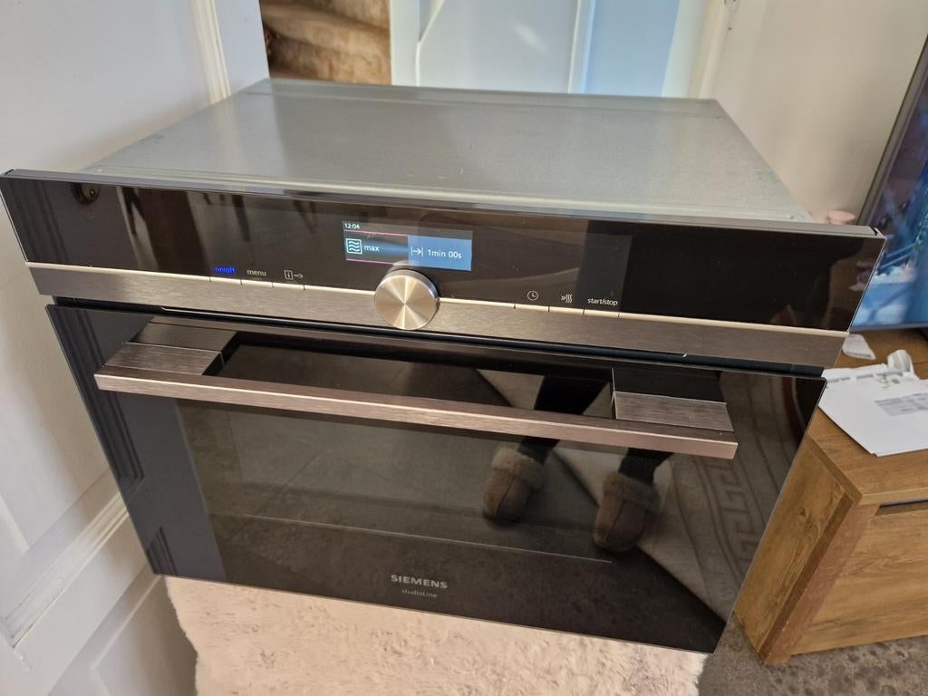 Siemens CM836GNB6 Compacte Oven met Magnetronfunctie, Witgoed en Apparatuur, Ovens, 45 tot 60 cm, Oven, 60 cm of meer, Ophalen of Verzenden