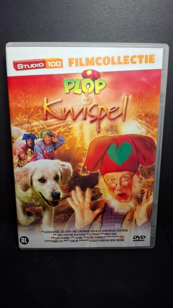 Plop en Kwispel DVD - Studio 100 Filmcollectie, Cd's en Dvd's, Avontuur, Gebruikt, Alle leeftijden, Ophalen of Verzenden