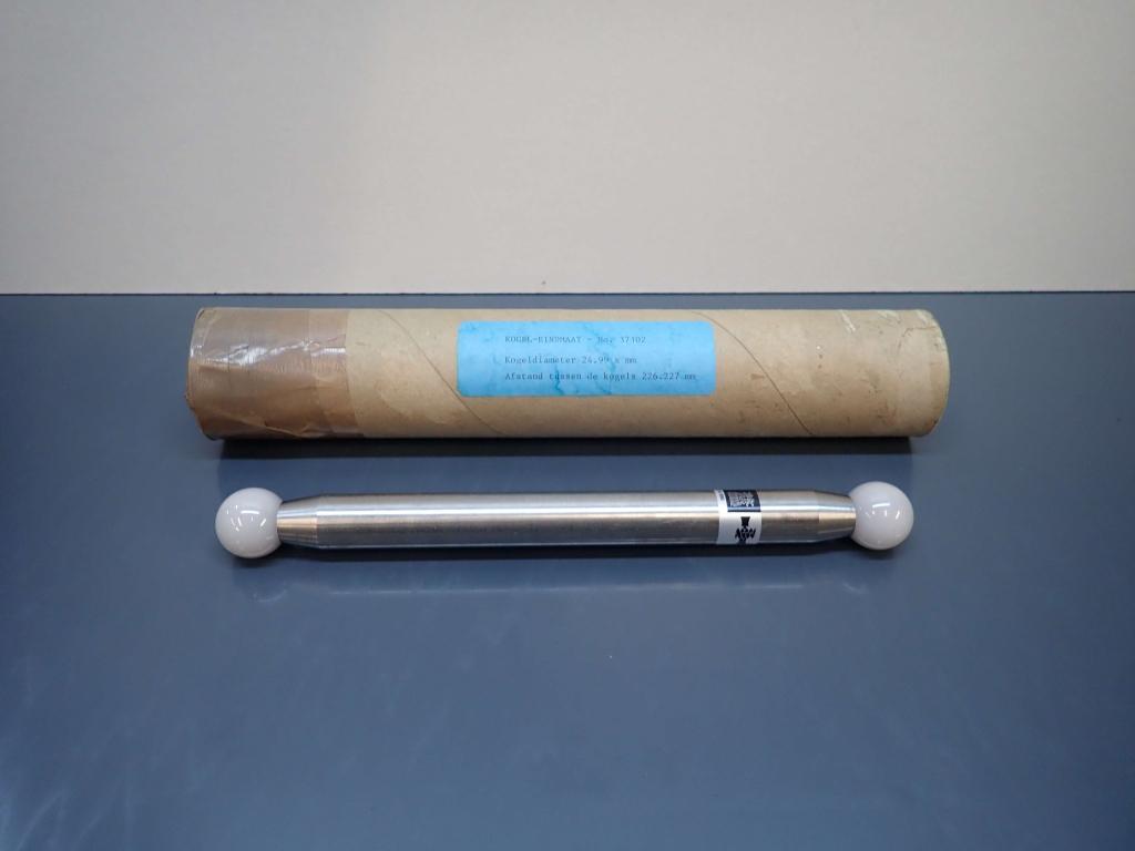 Kogel Eindmaat / bol eindmaat / Kalibreren / Eiken 25mm, Niet ingevuld, Afstand, Niet ingevuld, Ophalen of Verzenden