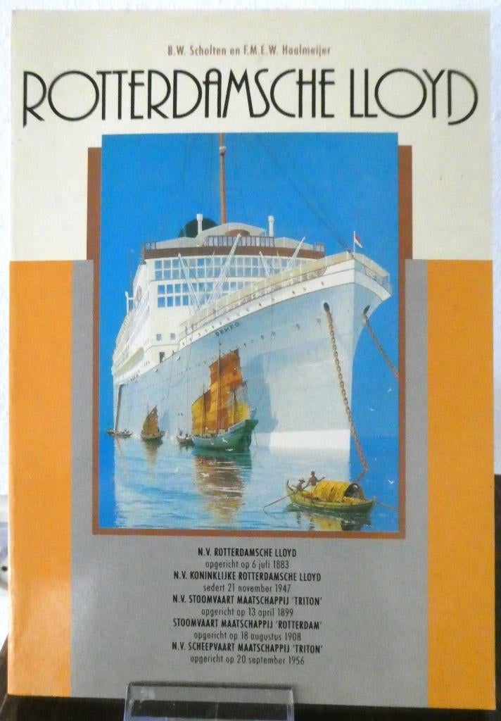 Scheepvaart / Rotterdamsche Lloyd, Verzamelen, Scheepvaart, Verzenden, Zo goed als nieuw, Motorboot, Boek of Tijdschrift