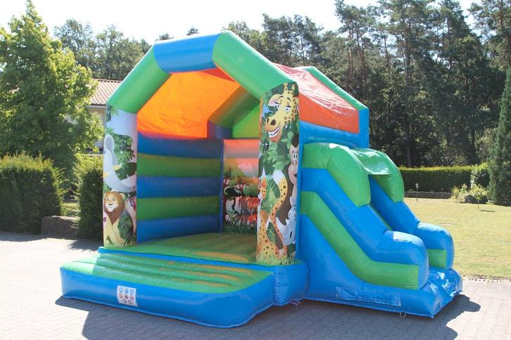 Springkussen huren Springkussens, opblaasbare spellen, Hobby en Vrije tijd, Feestartikelen | Verhuur, Gebruikt, Overige, Ophalen