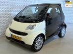 Smart Cabrio Cabrio & passion Leer Stoelverwarming Aircondit, Auto's, Smart, Achterwielaandrijving, Gebruikt, 61 pk, Zwart