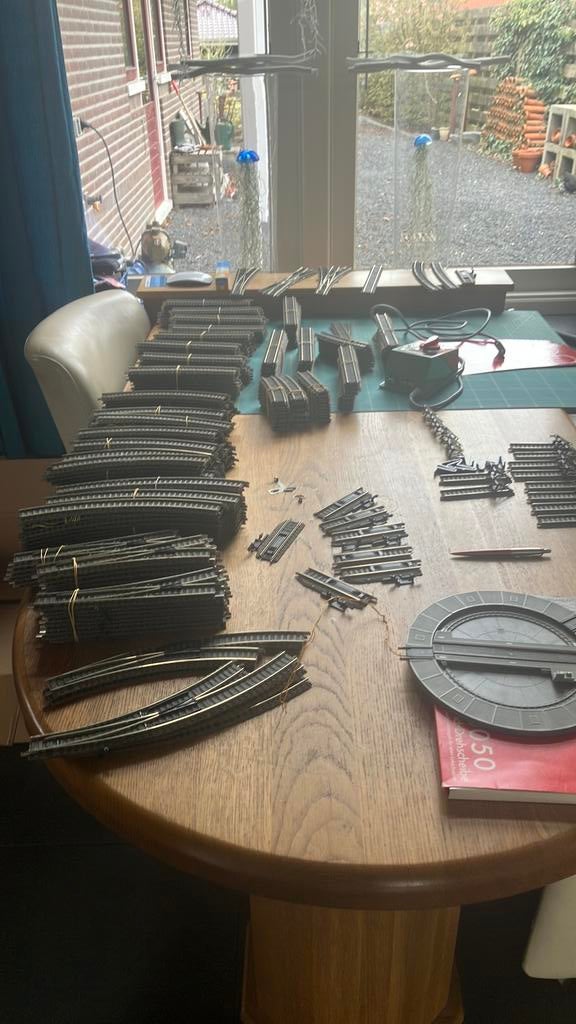 fleischmann grote partij profirails ,280 stuks rails, Hobby en Vrije tijd, Modeltreinen | H0, Gelijkstroom, Fleischmann, Analoog