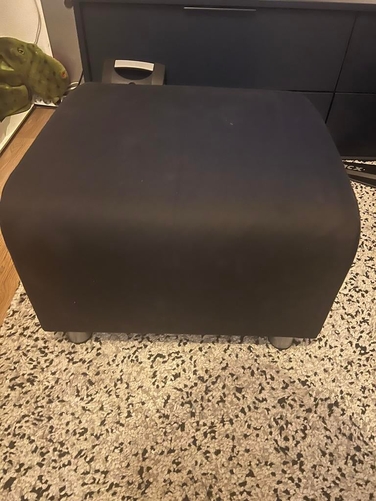 IKEA klippan poef/voetenbank, Ophalen, Zo goed als nieuw, Rechthoekig, 75 tot 100 cm