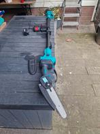 Draadloze mini kettingzaag met verlengstuk en accu, Ophalen of Verzenden, Zo goed als nieuw, Takkenzaag, Onbekend