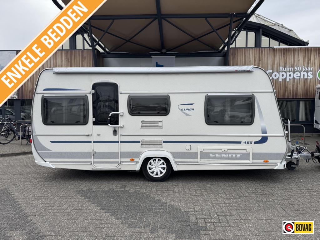 Fendt Saphir 465 TG 2013 MOVER + LUIFEL!!!, Caravans en Kamperen, Caravans, Standaardzit, Overige typen, Bedrijf, Schokbreker