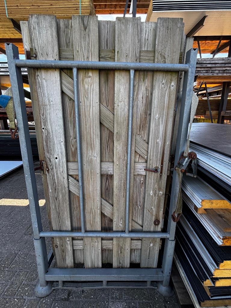 Schuttingdeuren, Ophalen, Gebruikt, Minder dan 100 cm, Looppoort