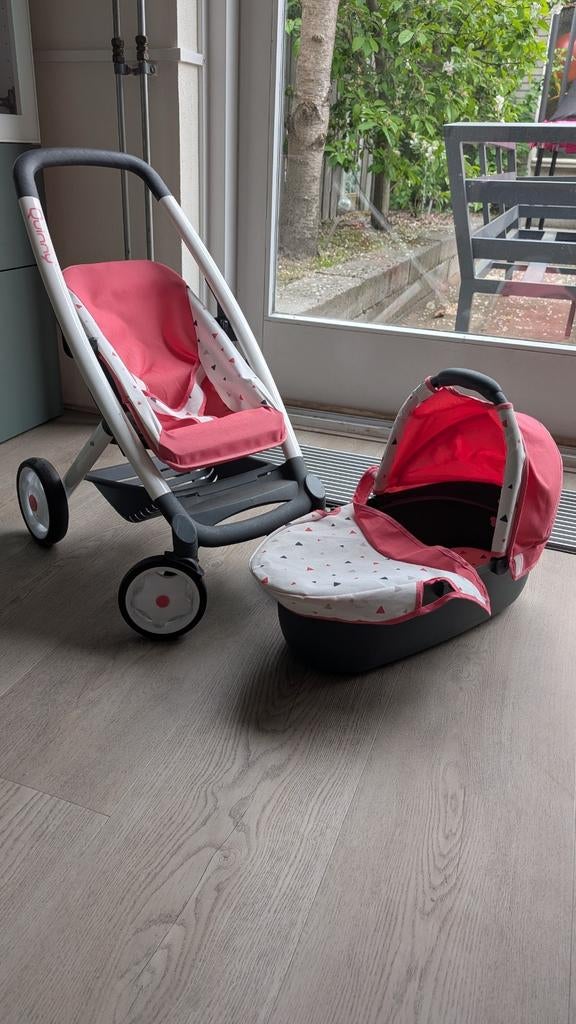 Quinny poppenwagen met reiswieg, Kinderen en Baby's, Kinderwagens en Combinaties, Gebruikt, Quinny, Met reiswieg, Ophalen
