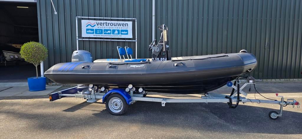 unieke RIB Tarpon A D50  50 pk Yamaha sunway galaxy trailer, Gebruikt, Yamaha, Ophalen of Verzenden, Benzine