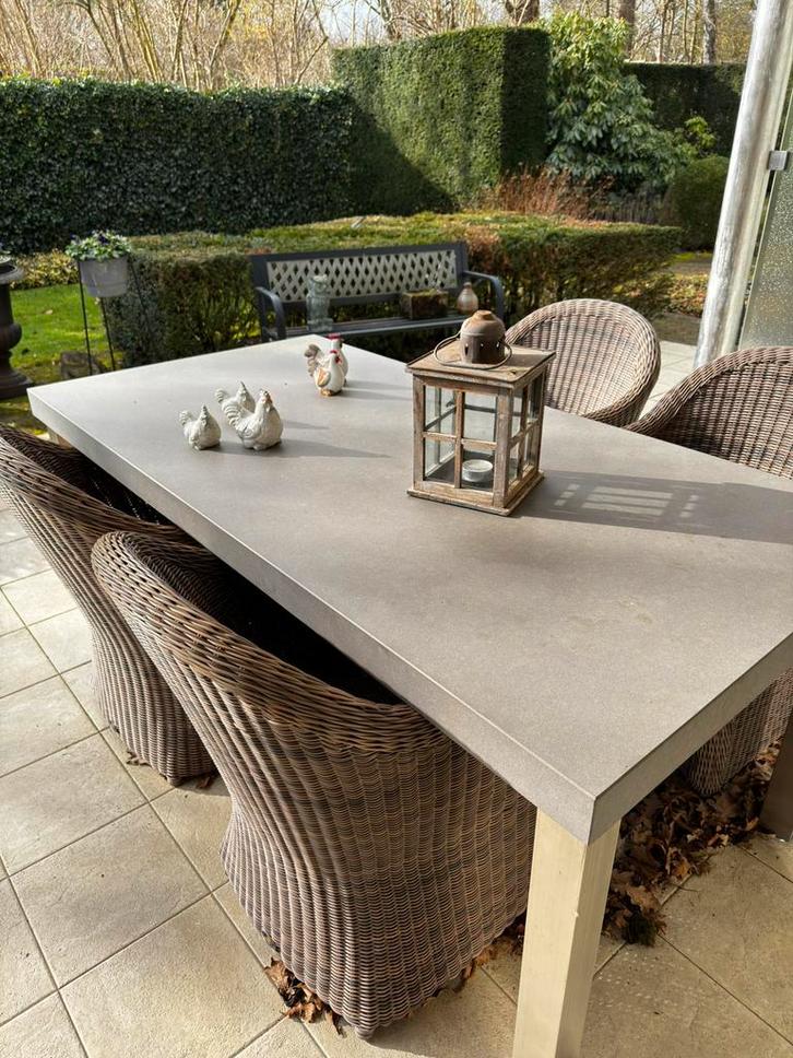 Complete tuin set Borek, Tuin en Terras, Tuinsets en Loungesets, Zo goed als nieuw, Tuinset, Overige materialen, 4 zitplaatsen