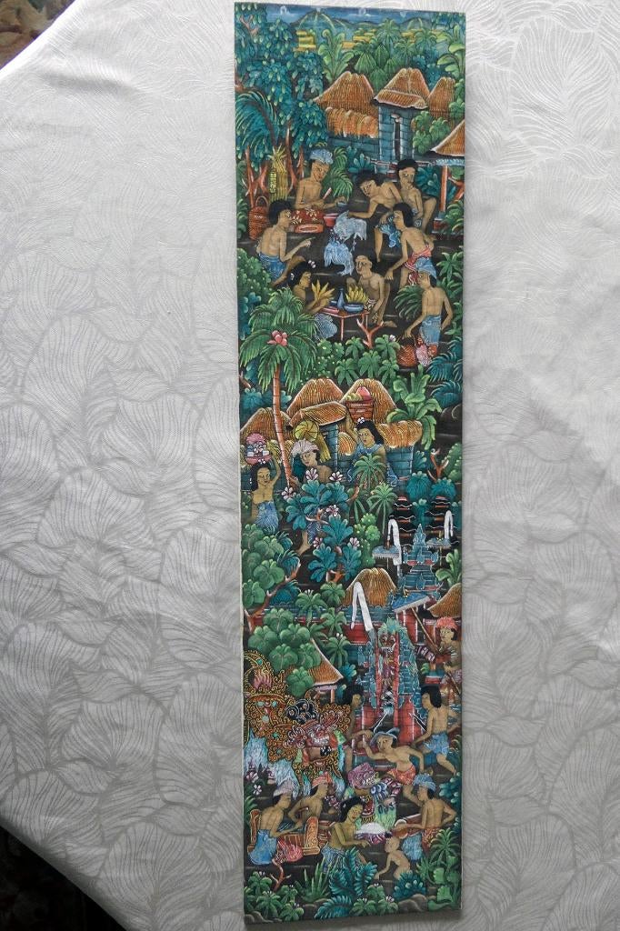 Schiderij  Balinee,s, Ophalen