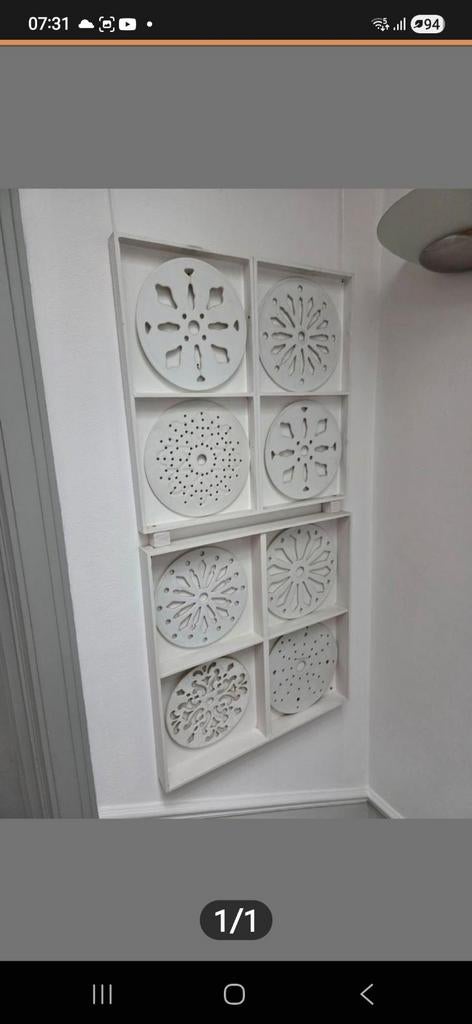 8 Porselijnen onderzetters, Antiek en Kunst, Antiek | Porselein, Ophalen