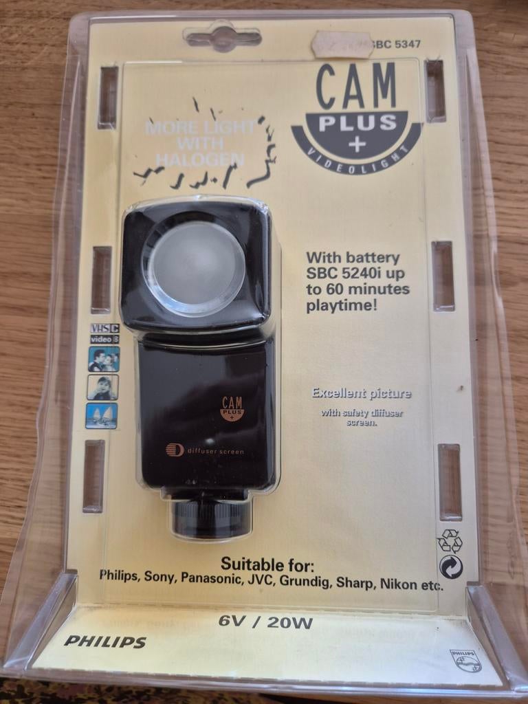 Philips Cam Plus Videolamp SBC 5347, Ophalen of Verzenden, Overige soorten, Overige typen