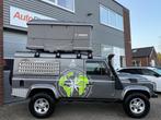 Land Rover Defender 2.4 Td4 110 E! Airco! Leder! Mini-Camper, Gebruikt, Zwart, 4 cilinders, 122 pk
