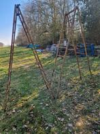 STEIGER METSEL TRAPPEN SCHRAGEN HOOG 240CM BREEDTE 56 CM, Ophalen, Gebruikt, Opvouwbaar of Inschuifbaar, 2 tot 4 meter