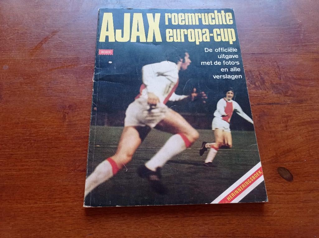 AJAX Europa Cup 1971 Special Frits Barend Cruijff Michels, Ophalen of Verzenden, Zo goed als nieuw, Ajax, Boek of Tijdschrift