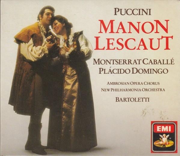 Puccini Manon Lescaut Caballé Domingo 2xCD, Ophalen of Verzenden, Romantiek, Gebruikt, Opera of Operette