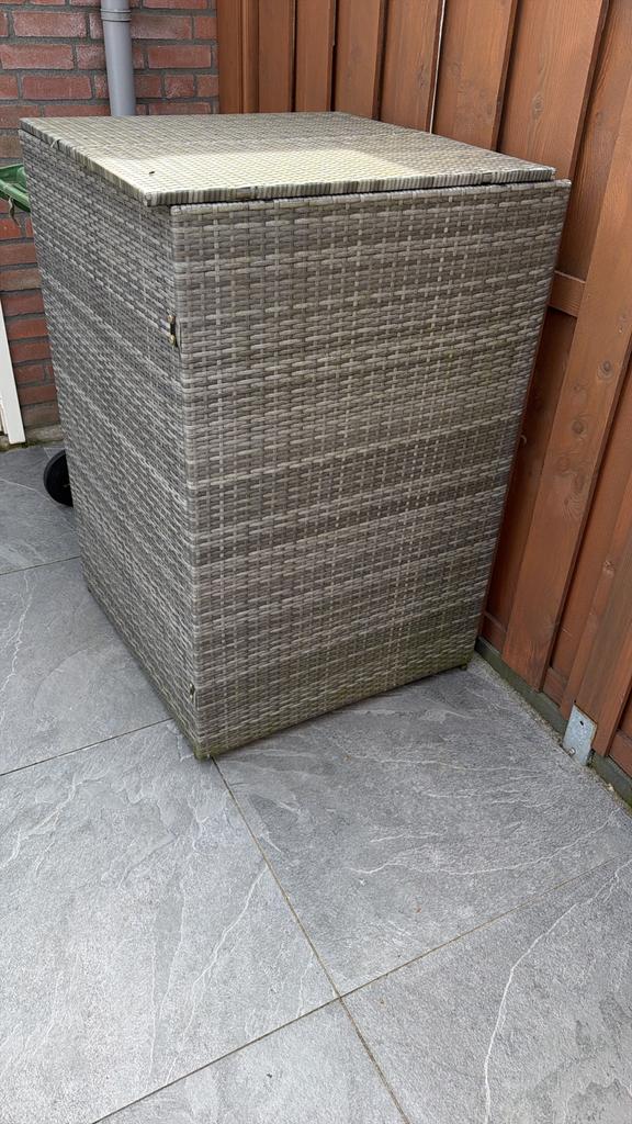Kliko opbergkist - Rotan look containerberging, Ophalen of Verzenden, Gebruikt, Kunststof, Containerberging