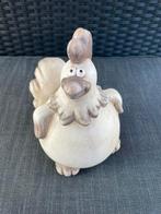 Stenen beeld van kip/haan., Verzamelen, Beelden en Beeldjes, Ophalen of Verzenden, Zo goed als nieuw, Dier