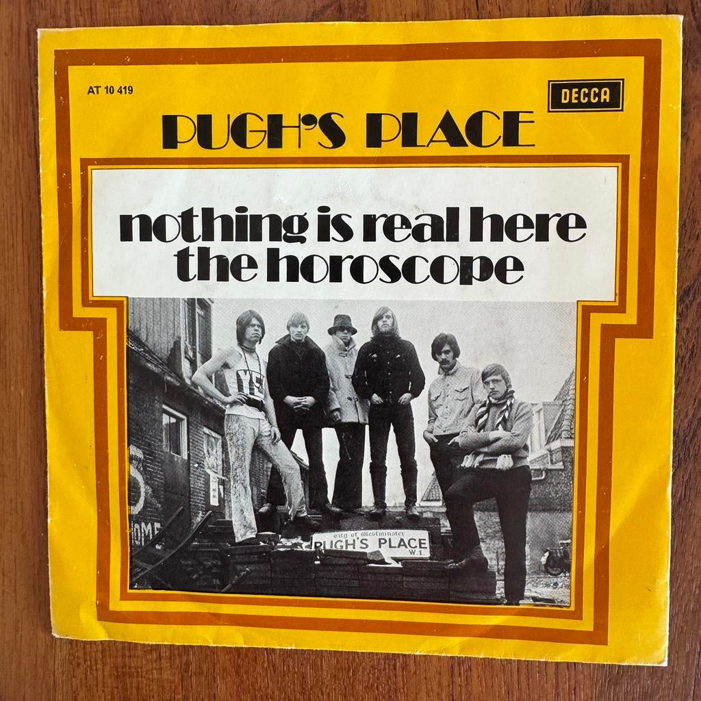 Pugh’s Place - Nothing is real here   Nederbeat, Gebruikt, Verzenden, 7 inch, Single