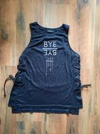 Mooie zwarte Bisou's Project Top (L), Kleding | Dames, Ophalen of Verzenden, Zo goed als nieuw, Zwart, Zonder mouw