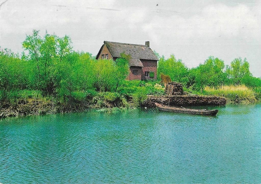 AK Biesbosch - Het Gat van Buisjes, Verzenden, 1960 tot 1980, Gelopen, Noord-Brabant