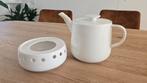 HEMA Witte theepot met theelichtje, Ophalen, Overige typen, Zo goed als nieuw, Overige stijlen