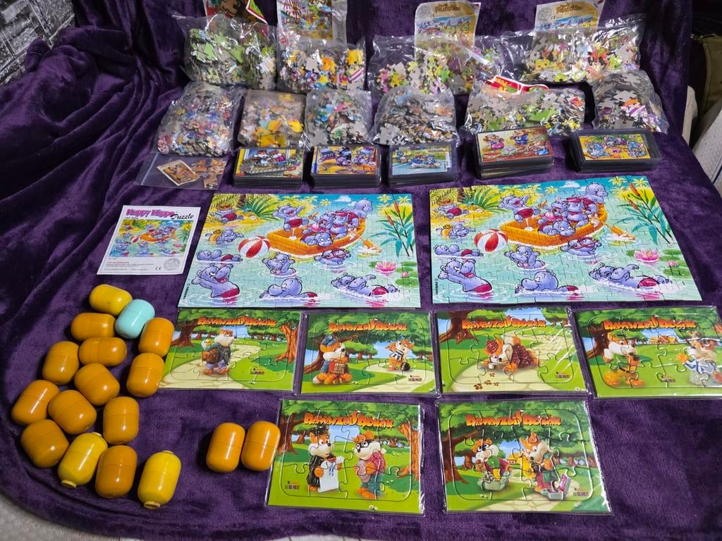 98 complete Ferrero Kinder Surprise puzzels, Verzamelen, Verrassingseieren, Ophalen of Verzenden, Nieuw, Overige typen