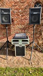 Complete PA installatie met powered mixer, Ophalen, Gebruikt, 500 tot 1000 watt, P.A.
