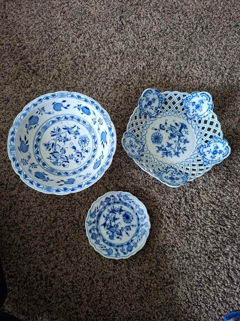 Meissen en onbekend porselein - beschadigd en onbeschadigd, Antiek en Kunst, Antiek | Porselein, Ophalen
