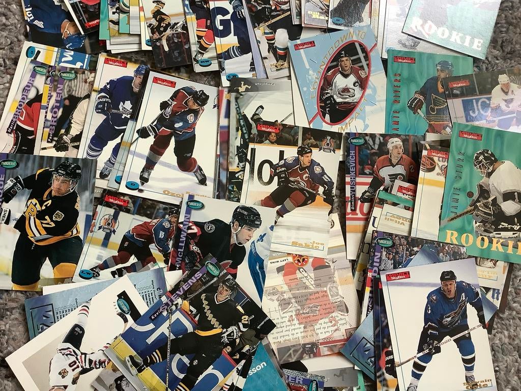 Verzameling ijshockeykaarten - Diverse spelers, Gebruikt, Onbekend, Ophalen of Verzenden, Onbekend